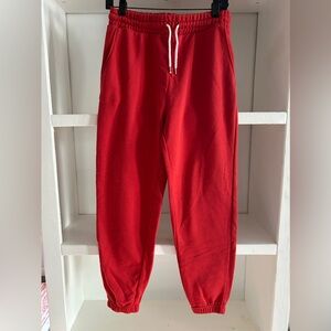 Soft and comfortable sweatpant joggers.